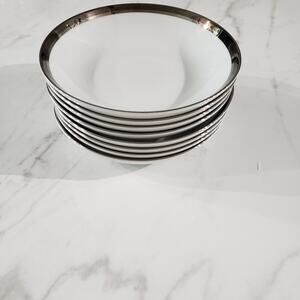 Fine China By Fashion Royale Elegance M-6066 Japan. 8 Dessert Bowl